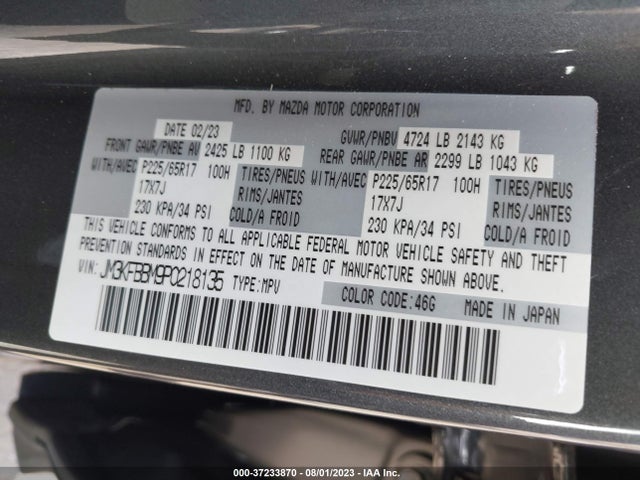 Mazda Cx-5 2.5 S Select Package 2023 JM3KFBBM9P0218135 Image 15