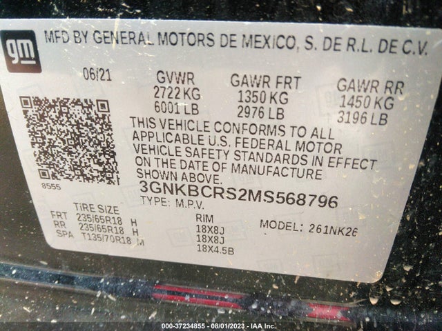 Chevrolet Blazer Lt 2021 3GNKBCRS2MS568796 Image 9