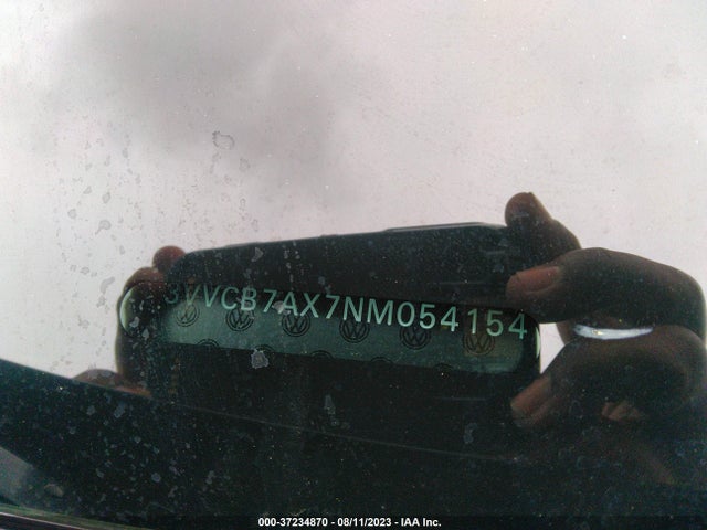 3VVCB7AX7NM054154 Volkswagen Tiguan Se R-line Black