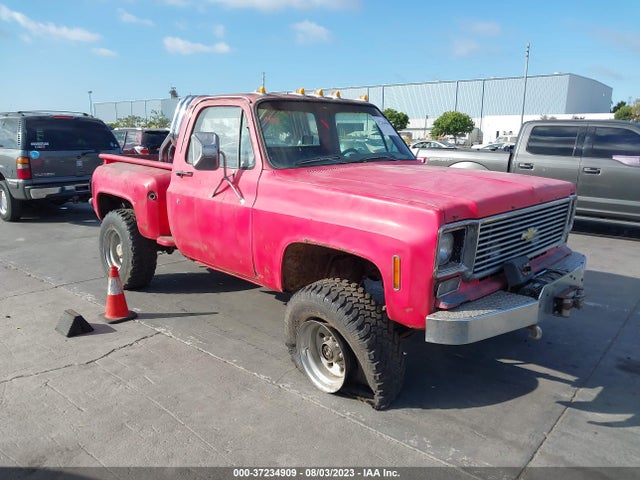 1977 CHEVROLET SILVERADO VIN: CKL147Z109818