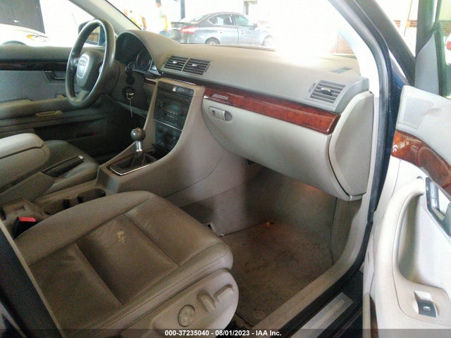 2006 AUDI A4 3.2L VIN: WAUDH78E36A295713