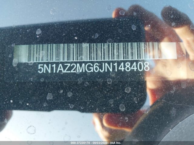 5N1AZ2MG6JN148408 Nissan MURANO SV