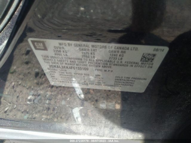 2GKALSEK4F6133169 GMC Terrain Slt