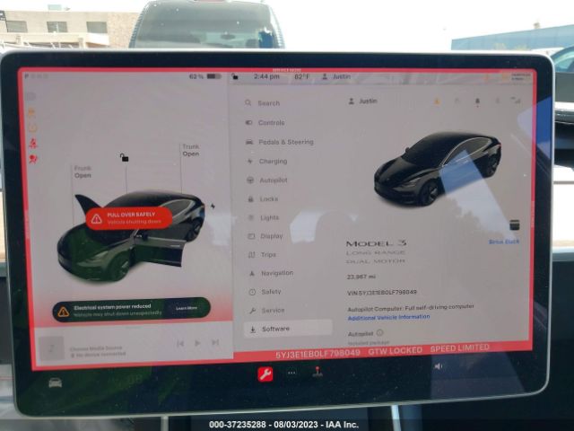 5YJ3E1EB0LF798049 Tesla Model 3 Long Range