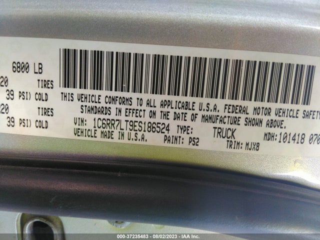 1C6RR7LT9ES186524 RAM 1500 Big Horn