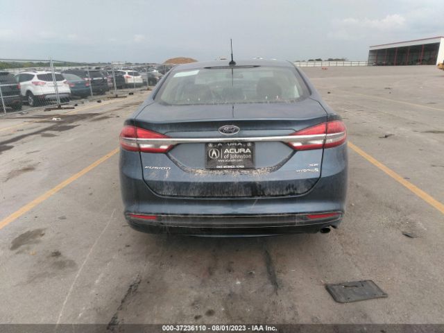 3FA6P0LU7JR167144 Ford Fusion Hybrid Se