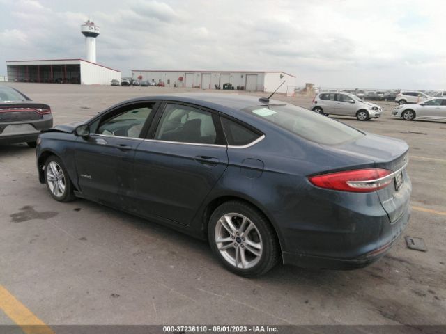 3FA6P0LU7JR167144 Ford Fusion Hybrid Se
