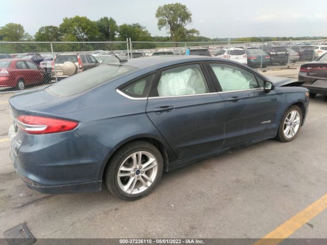 3FA6P0LU7JR167144 Ford Fusion Hybrid Se