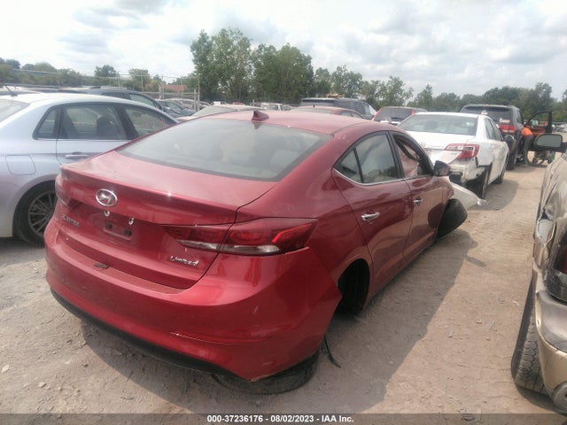 2017 HYUNDAI ELANTRA LIMITED VIN: KMHD84LF8HU282020