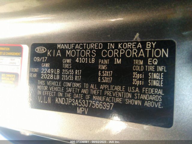 KNDJP3A53J7566397 KIA SOUL +