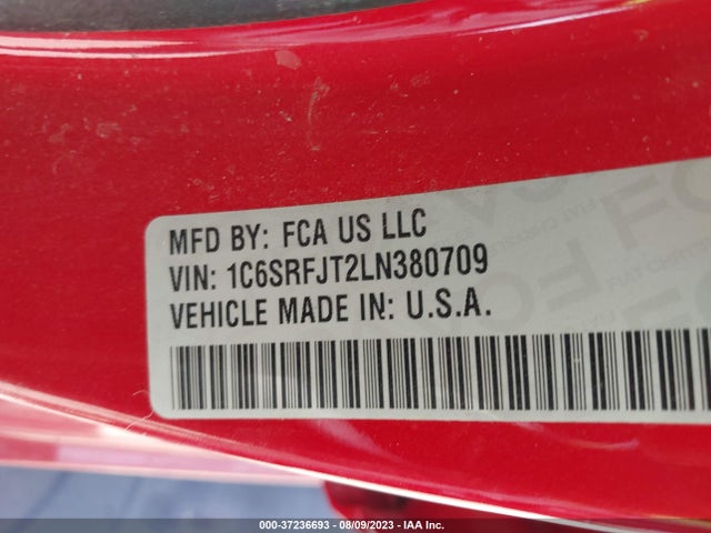 1C6SRFJT2LN380709 RAM 1500 Laramie