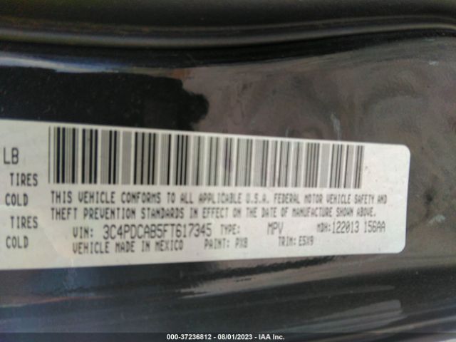 3C4PDCAB5FT617345 Dodge Journey American Value Pkg
