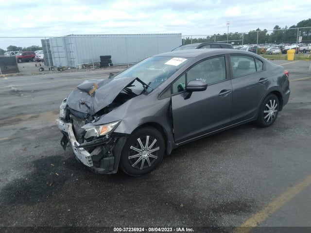 Honda Civic Sedan Lx 2014 2HGFB2F53EH530227 Image 2