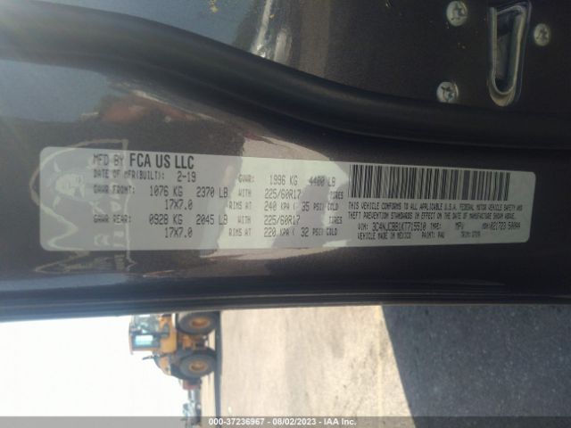3C4NJCBB1KT715510 Jeep Compass Latitude