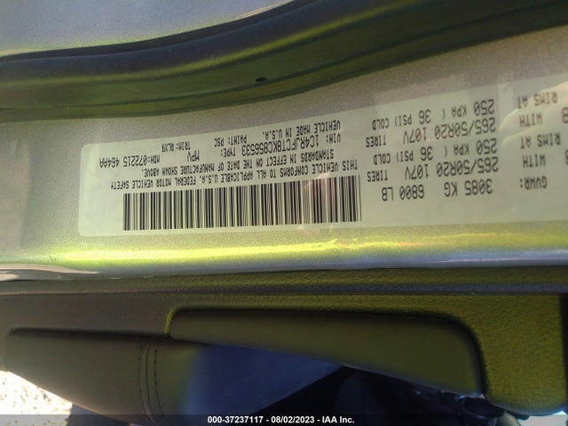 1C4RJFCT8KC856533 Jeep Grand Cherokee High Altitude