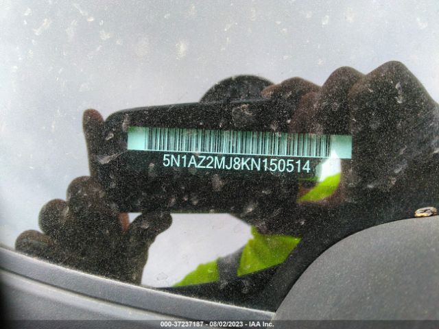 5N1AZ2MJ8KN150514 Nissan MURANO S
