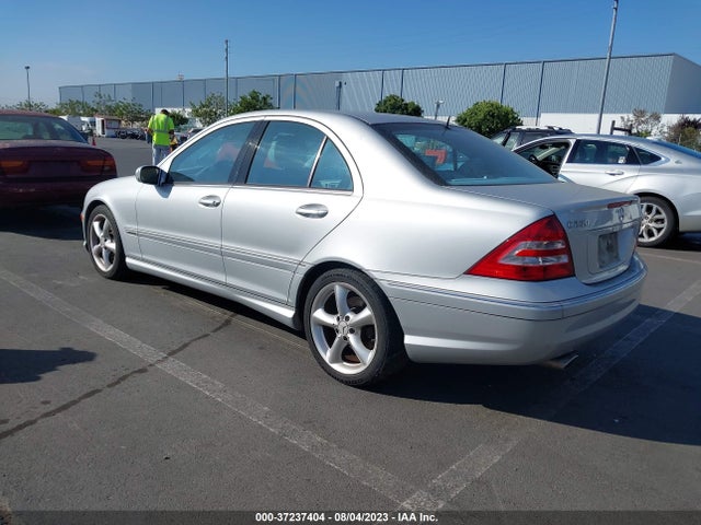2006 MERCEDES-BENZ C-CLASS SPORT VIN: WDBRF52H76A915094