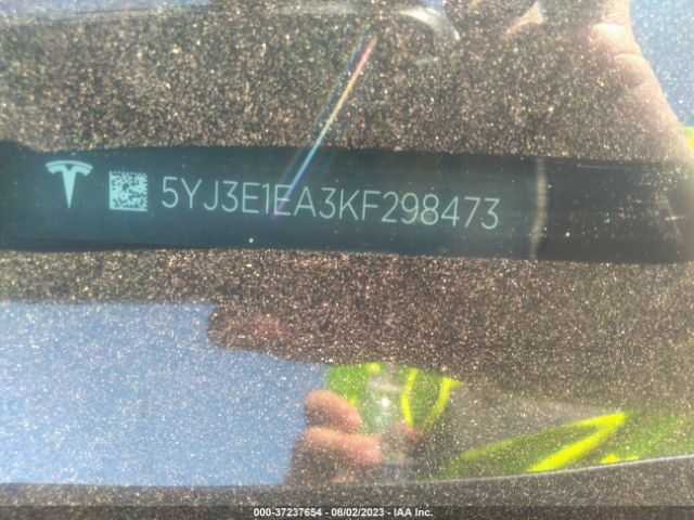 5YJ3E1EA3KF298473 Tesla Model 3 Range