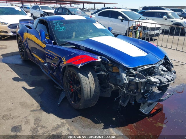 2017 CHEVROLET CORVETTE GRAND SPORT 2LT VIN: 1G1YY2D72H5100722