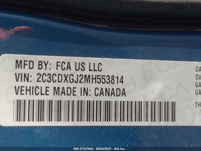 Dodge Charger Scat Pack Widebody 2021 2C3CDXGJ2MH553814 Image 9