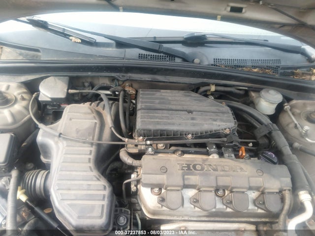 2001 HONDA CIVIC LX VIN: 2HGES16591H605125