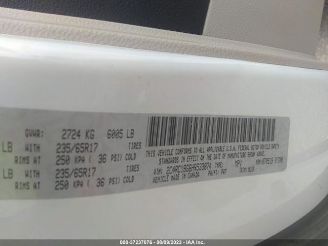 2C4RC1BG6HR533874 Chrysler Pacifica Touring-l
