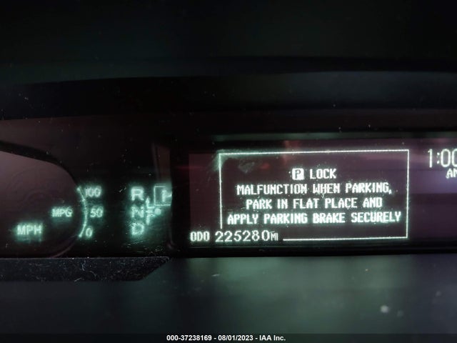 2012 TOYOTA PRIUS ONE/TWO/THREE/FOUR/FIVE VIN: JTDKN3DU3C5437684