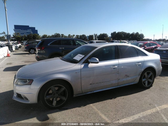 2012 AUDI A4 2.0T PREMIUM PLUS VIN: WAUEFAFL7CA120028