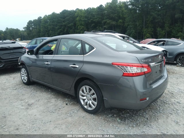 2015 NISSAN SENTRA SV VIN: 3N1AB7AP2FY293503