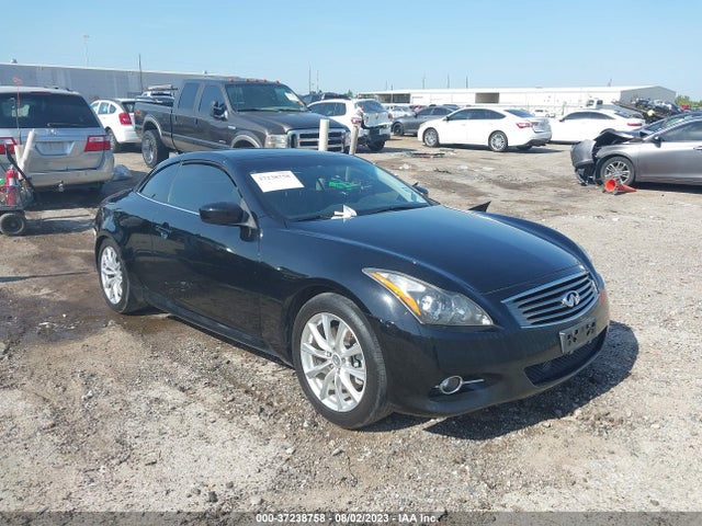 37238758 :رقم المزاد ، JN1CV6FE2CM201905 vin ، 2012 Infiniti G37 Convertible Base مزاد بيع