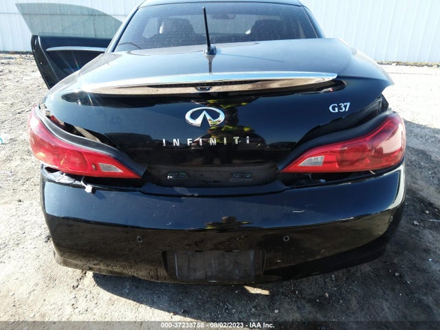 37238758 :رقم المزاد ، JN1CV6FE2CM201905 vin ، 2012 Infiniti G37 Convertible Base مزاد بيع