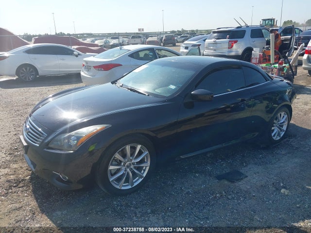 37238758 :رقم المزاد ، JN1CV6FE2CM201905 vin ، 2012 Infiniti G37 Convertible Base مزاد بيع