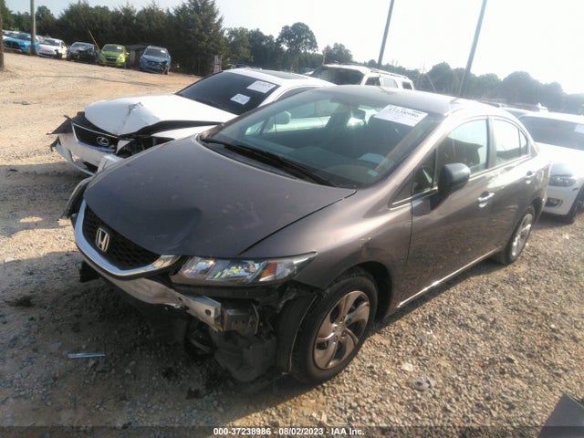 Honda Civic Sedan Lx 2015 19XFB2F59FE115117 Image 2