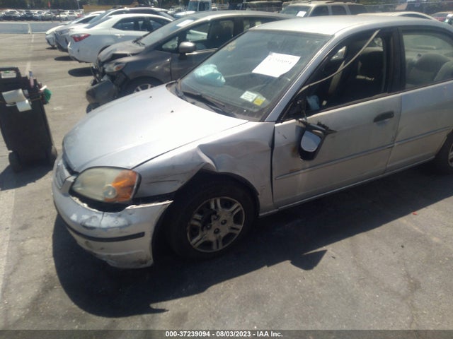 2001 HONDA CIVIC LX VIN: 2HGES16561H560578