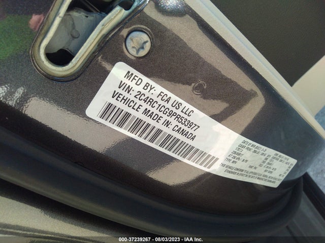 2C4RC1CG9PR533977 Chrysler Voyager Lx