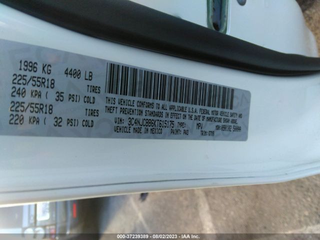 3C4NJCBB6KT615175 Jeep Compass Altitude