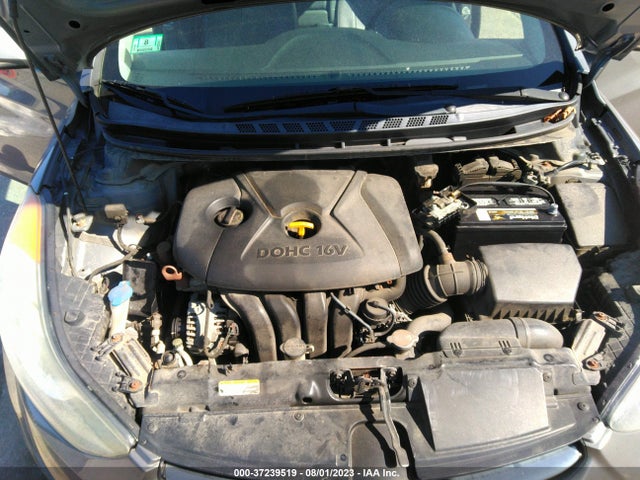2013 HYUNDAI ELANTRA LIMITED PZEV VIN: 5NPDH4AEXDH167423