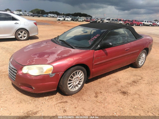 2006 CHRYSLER SEBRING CONV TOURING VIN: 1C3EL55R06N197799