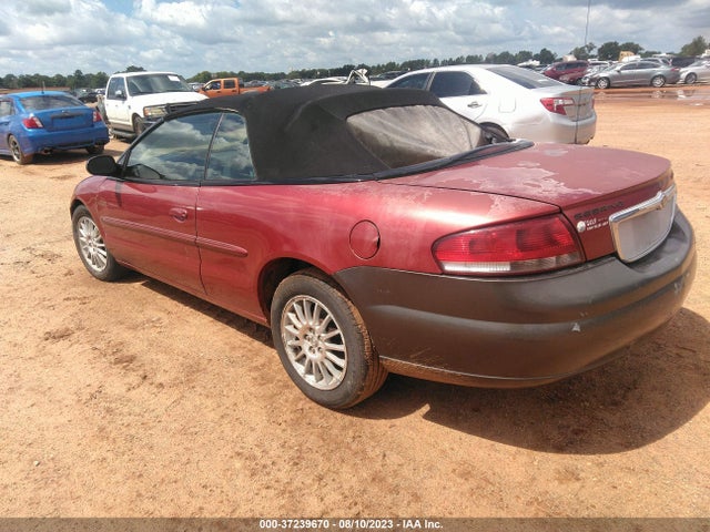 2006 CHRYSLER SEBRING CONV TOURING VIN: 1C3EL55R06N197799