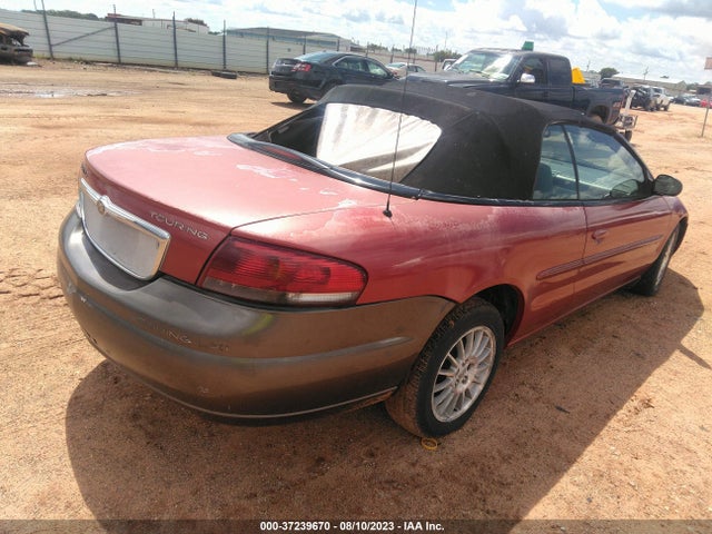 2006 CHRYSLER SEBRING CONV TOURING VIN: 1C3EL55R06N197799