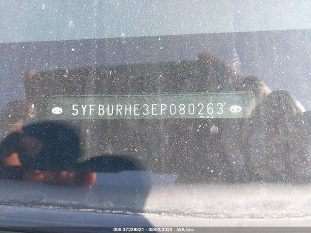 2014 TOYOTA COROLLA LE VIN: 5YFBURHE3EP080263