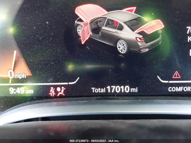 BMW 7 Series 750i Xdrive 2022 аукцион фото