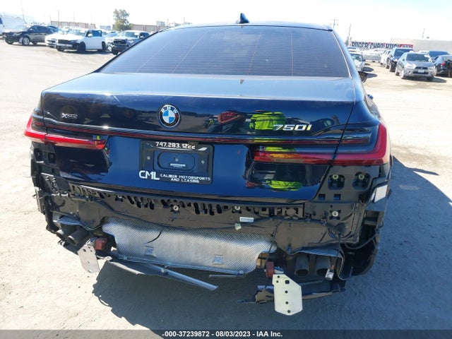 BMW 7 Series 750i Xdrive 2022 аукцион фото
