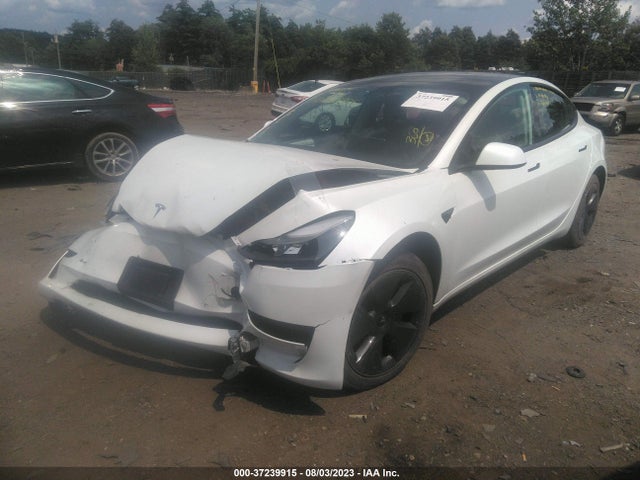 Tesla Model 3 Long Range 2022 5YJ3E1EB6NF101812 Image 2