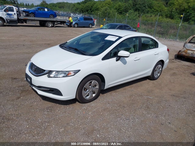 Honda Civic Sedan Lx 2014 2HGFB2F56EH502907 Image 2