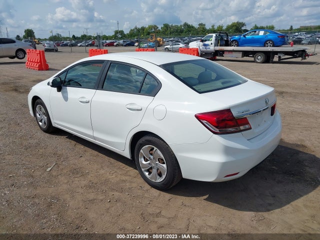 Honda Civic Sedan Lx 2014 2HGFB2F56EH502907 Image 3