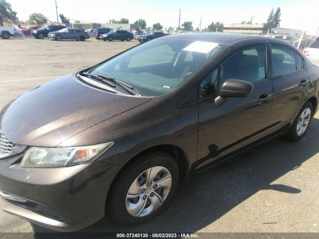 Honda Civic Sedan Lx 2014 2HGFB2F51EH521297 Image 2