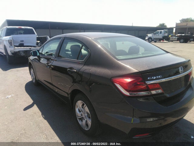 Honda Civic Sedan Lx 2014 2HGFB2F51EH521297 Image 9