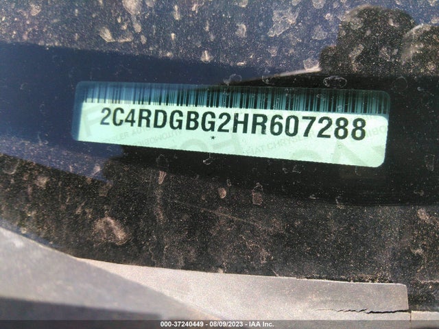 Dodge Grand Caravan Se 2017 2C4RDGBG2HR607288 Image 9