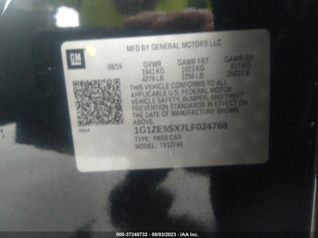 Chevrolet Malibu Premier 2020 1G1ZE5SX7LF024788 Image 9